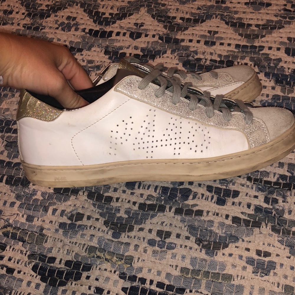 Silver and white P448 size 39